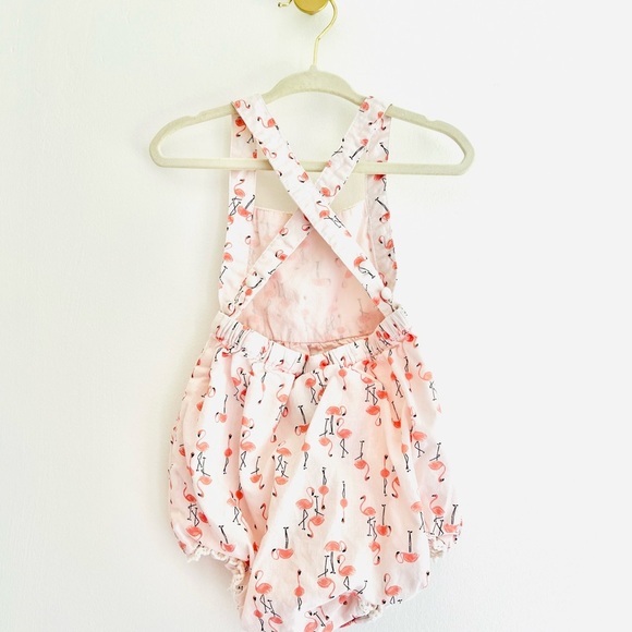 BEAUTIFUL PIPER & POSIE Romper BUNDLE with headband Baby Girl 6-9mths - LIKE NEW - Picture 5 of 8